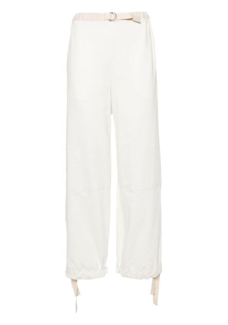 White belted trousers - women